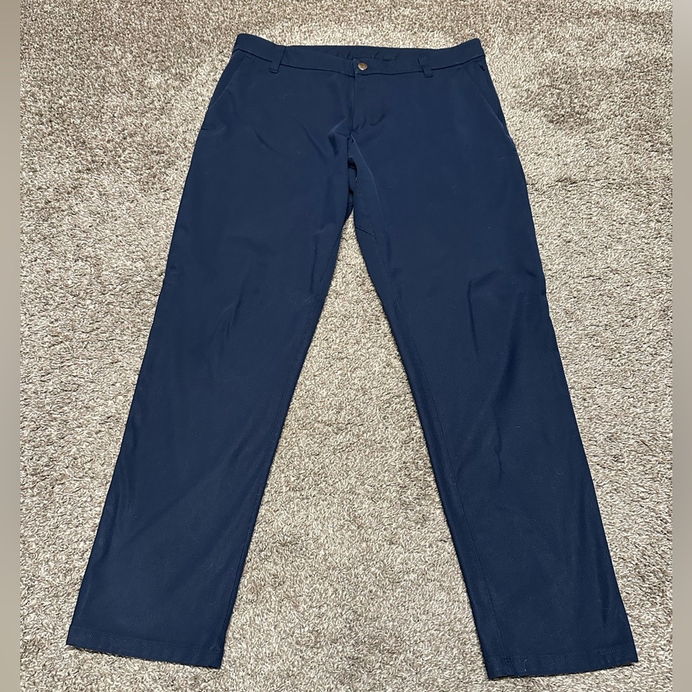 Lululemon Commission Classic-Fit Pant *Warpstreme True Navy Size 34”x32”